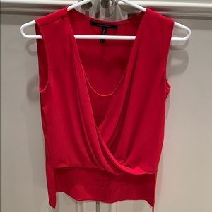 Beautiful never worn BCBG high, low blouse